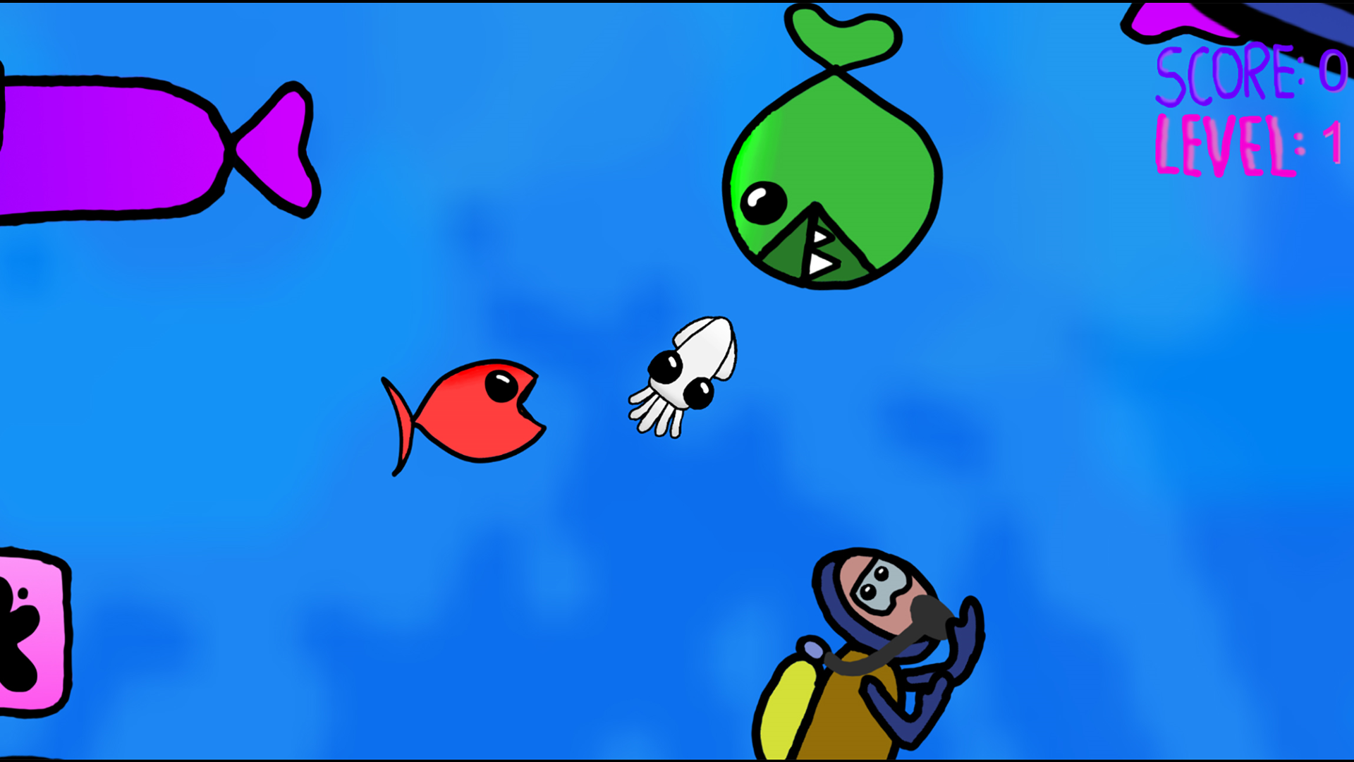 Squid Simulator screenshot